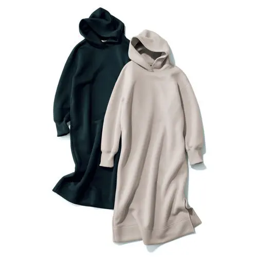 E by eclat フーディワンピース ￥19,000+税