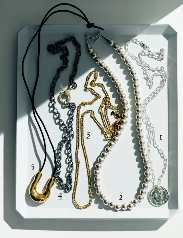 旬のネックレス