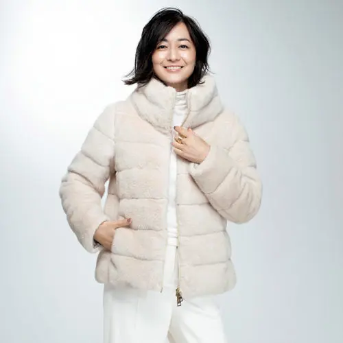 HERNO エコファーショート丈ダウン ￥108,000+税