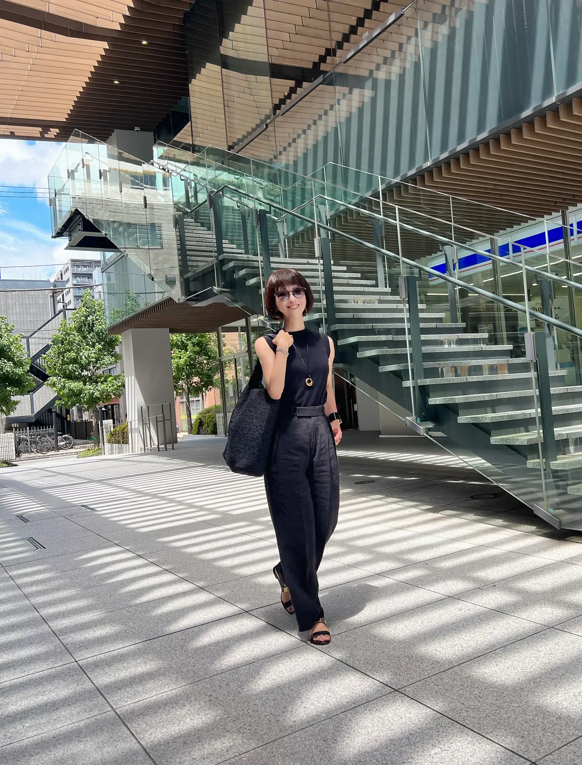 夏の黒パンツ3スタイル‼︎の画像_6