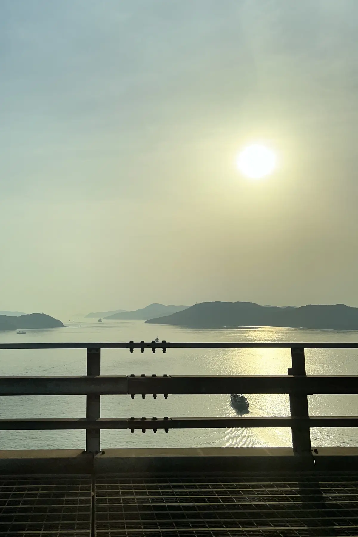 瀬戸大橋からの眺め