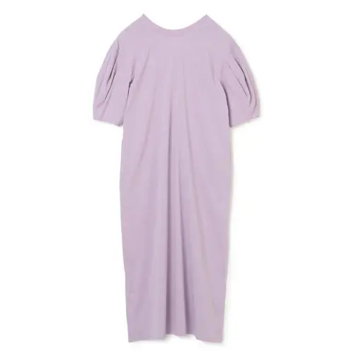 CASA FLINE タック袖カットソーロングドレス