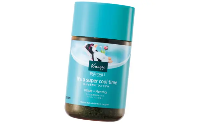 クナイプ バスソルト ルーパーミントの香り 850g ￥2,640／クナイプジャパン