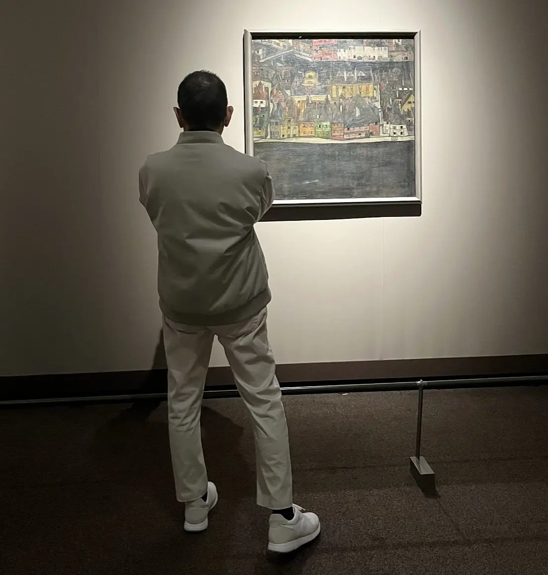 エゴン・シーレ展へグリーンワンピで。の画像_5