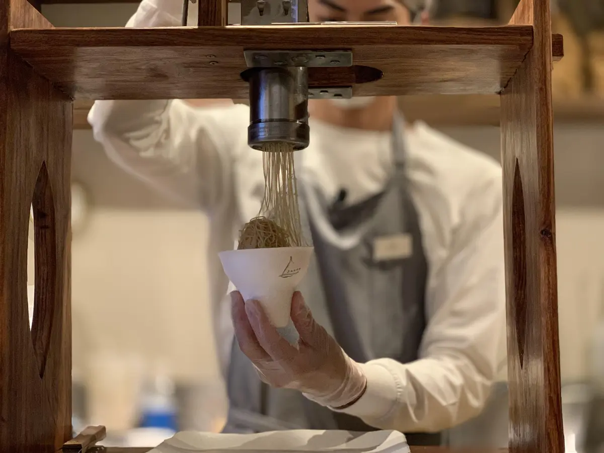 和栗専門　沙織　和栗のモンブランソフト～綾～