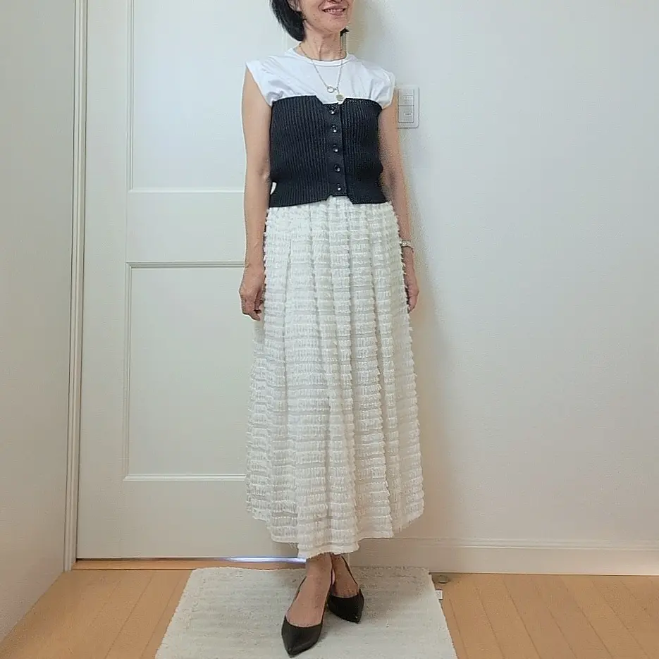 初チャレンジのビスチェで始める秋コーデの画像_12