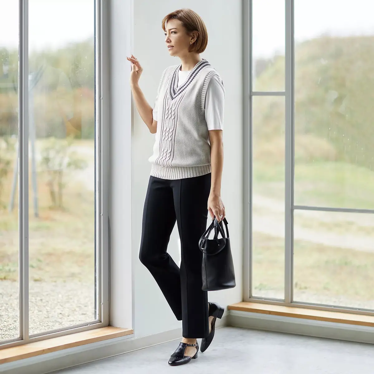 一枚で着こなしリフレッシュ！「E by の画像_3