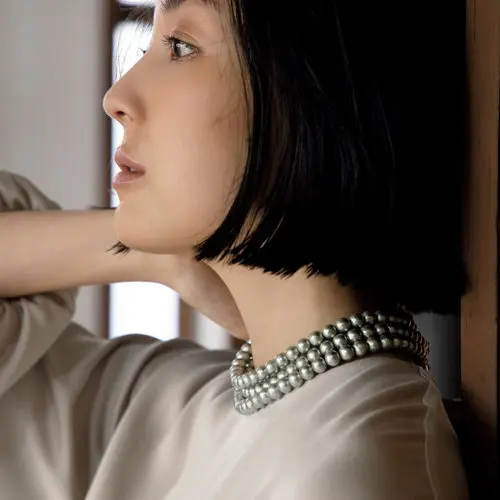 MOY Paris コットンパールネックレス