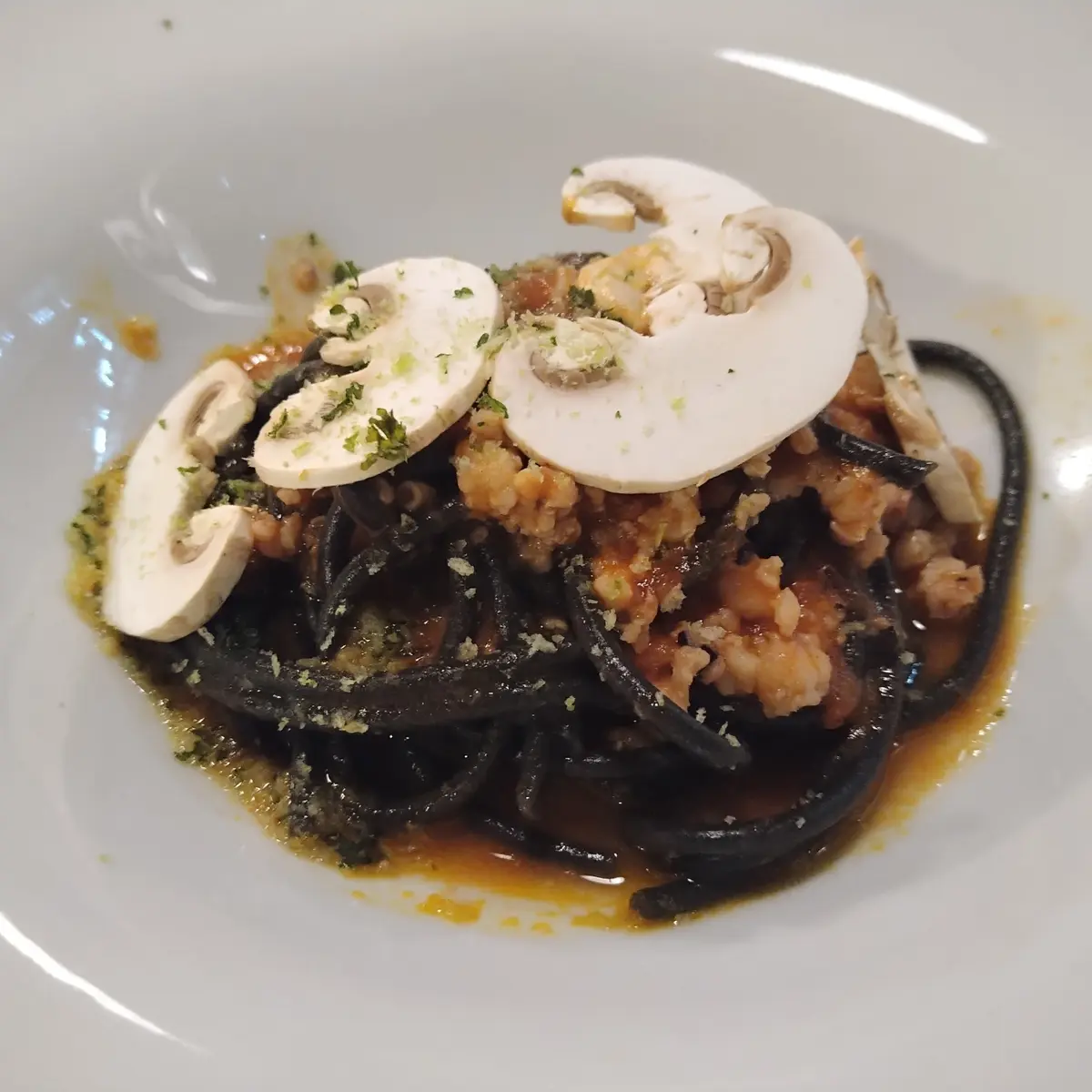 いかすみスパゲッティ