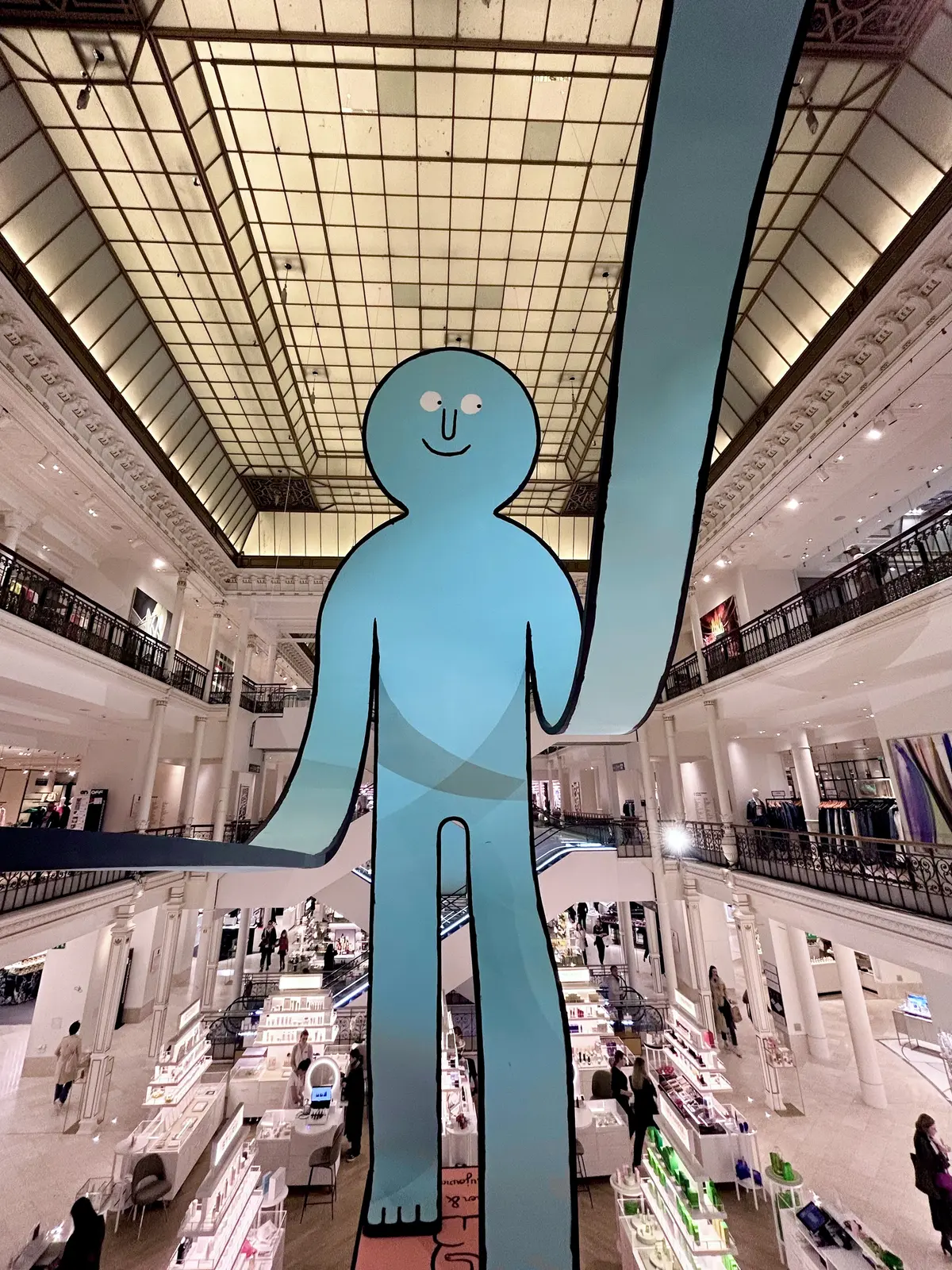 パリ　デパート　ボンマルシェ