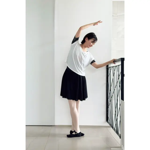 今年2月にバレエ教室デビュー。 体は硬いけれど楽しい！ （ sallyさん ）