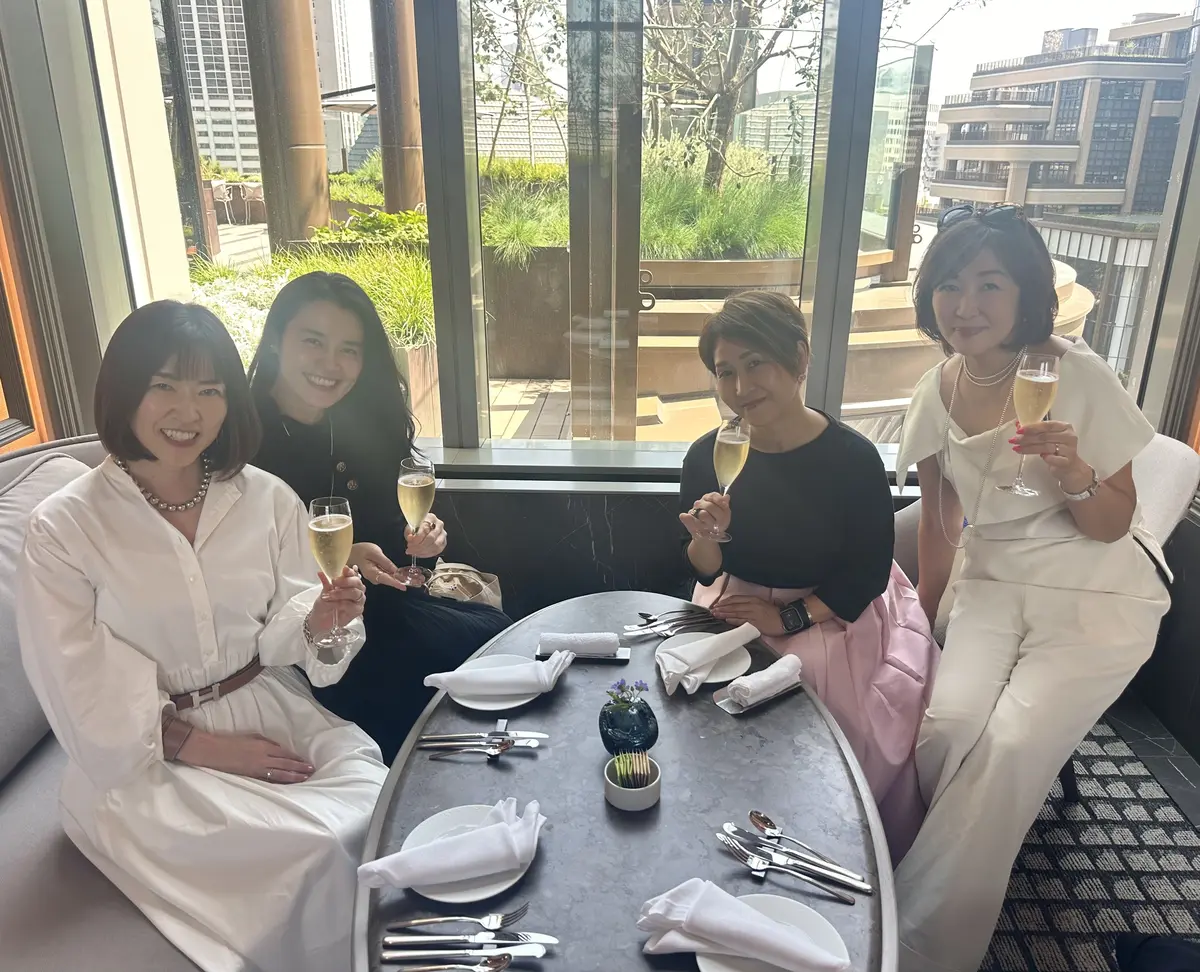 ジャヌ東京アフタヌーンティーで 春を楽しの画像_5