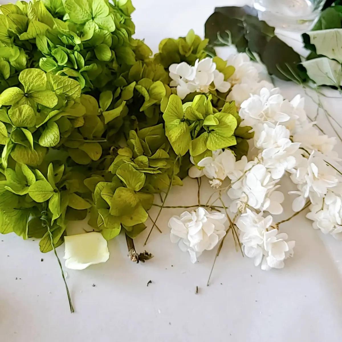 あじさいのプリザーブドフラワー