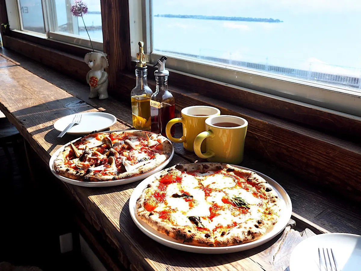 オーシャンビューのピッツァ×ジェラートでの画像_8