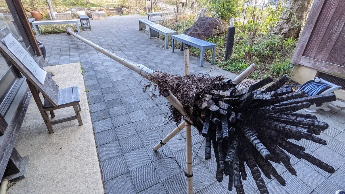 お水取り　籠松明