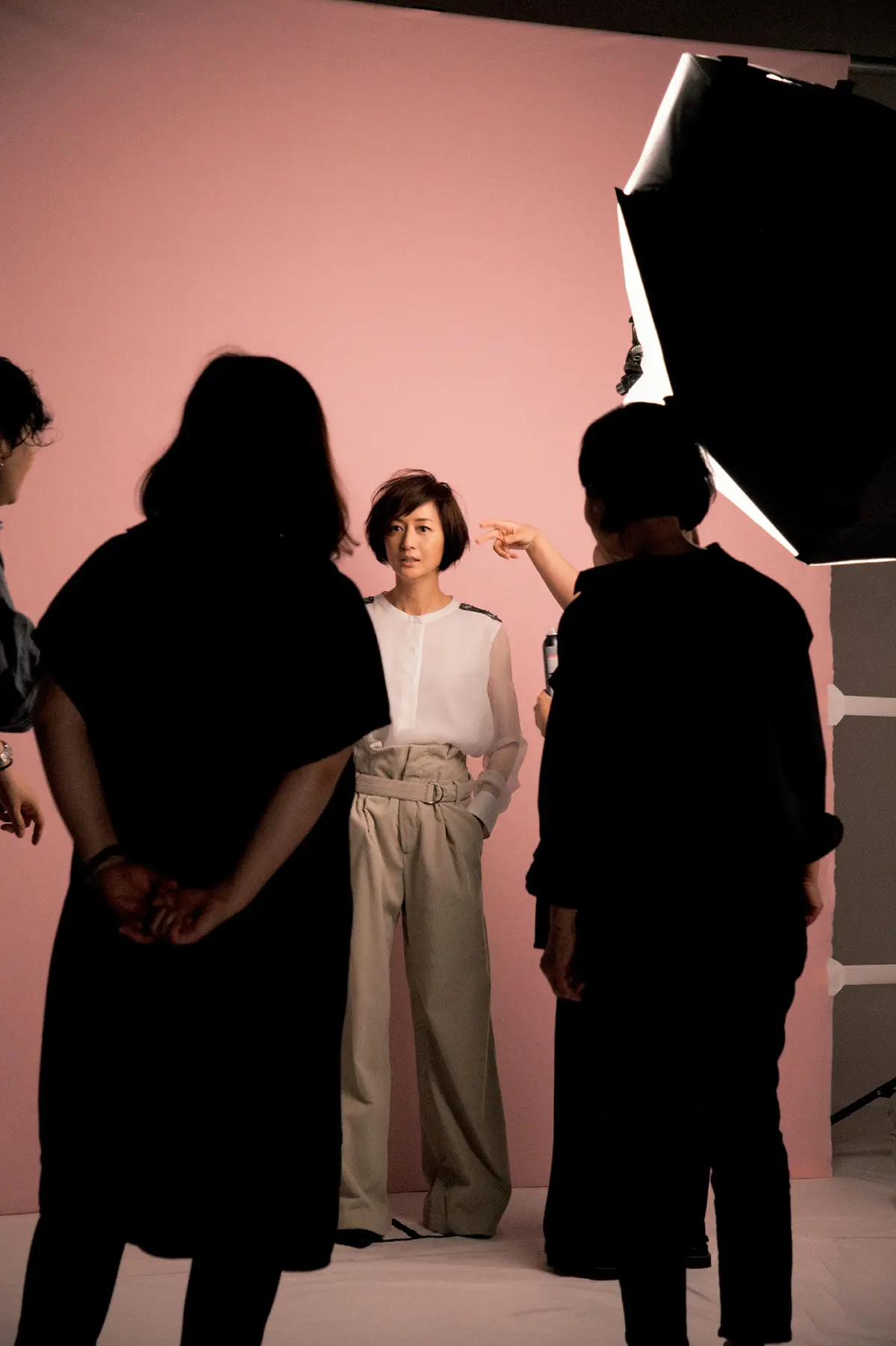 富岡佳子とエクラの舞台裏に密着！～表紙撮の画像_6