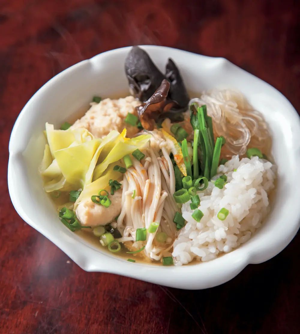 締めはだしかけごはん