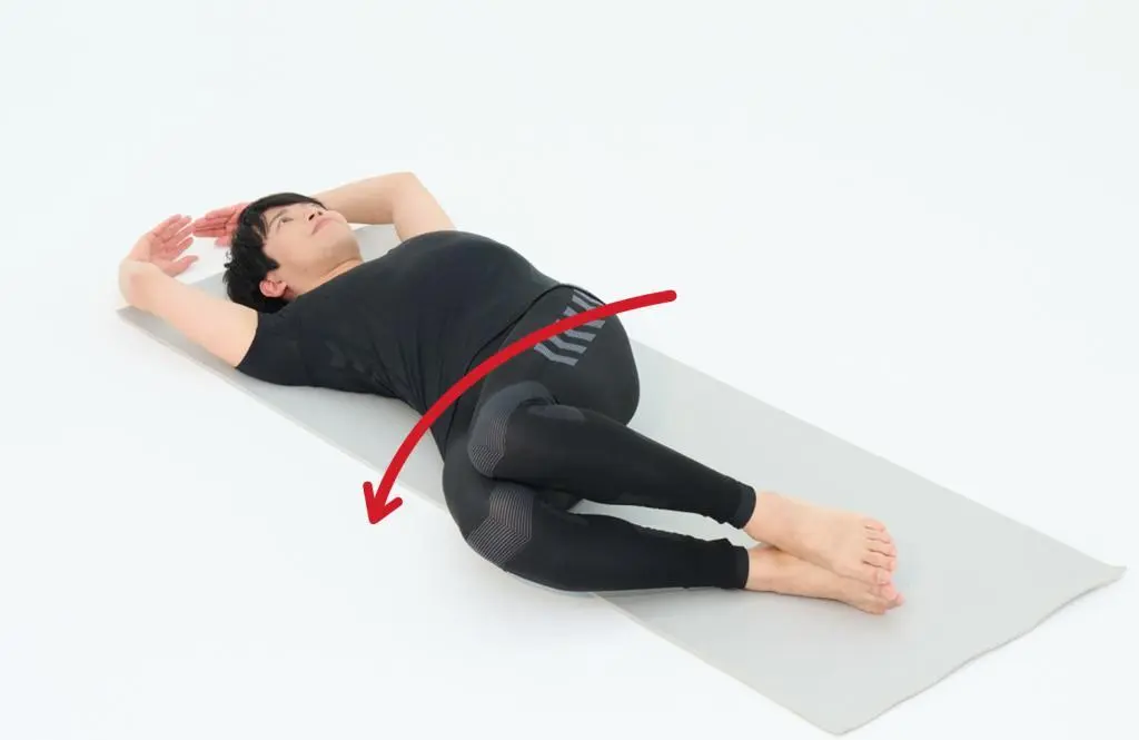 OurAge×Webエクラ　床バレエ_脇腹筋トレ