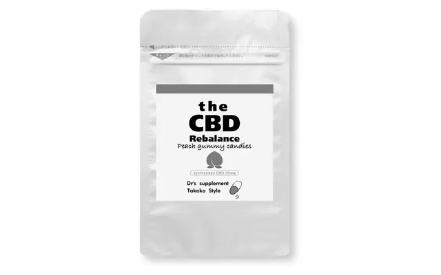 CBD含有のグミを食べる。