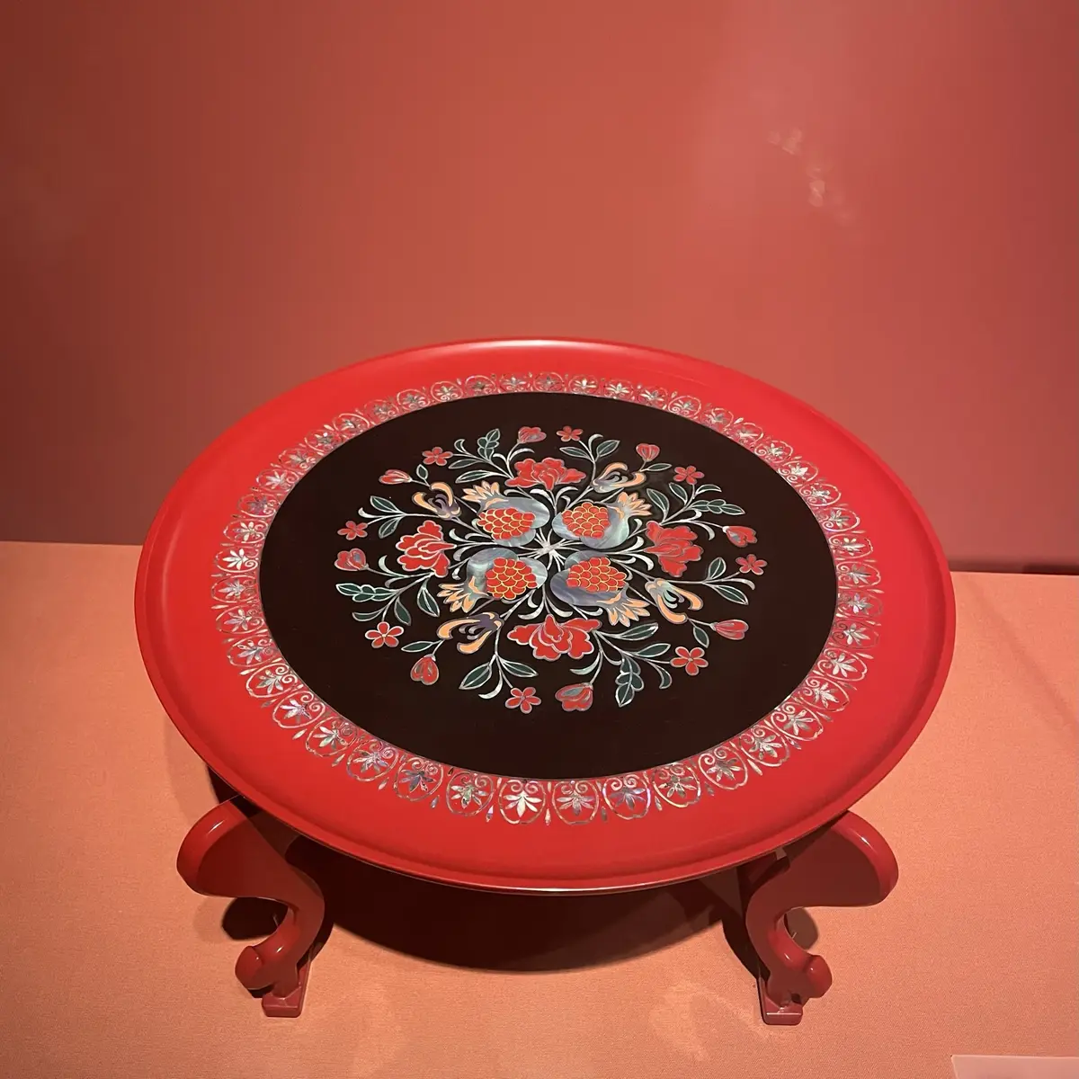 ソウル工芸博物館の展示、螺鈿細工