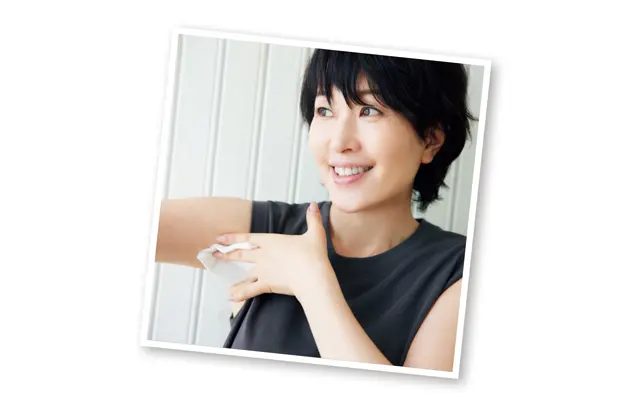 小林ひろ美　続いてわきの下もクールダウン！