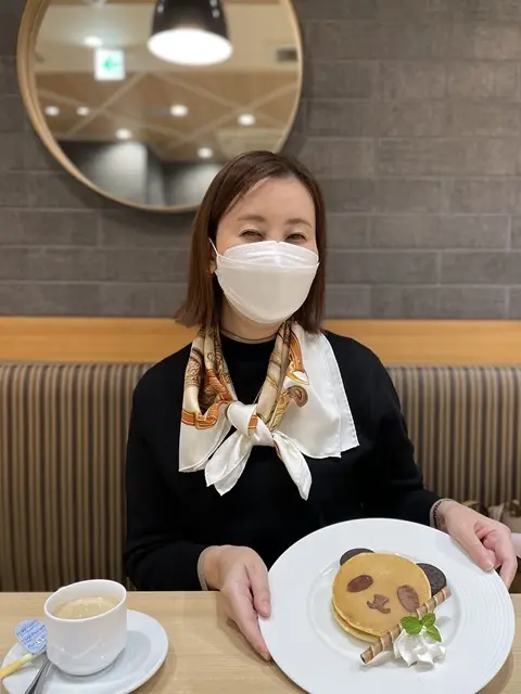 じゅらくのパンダパンケーキ