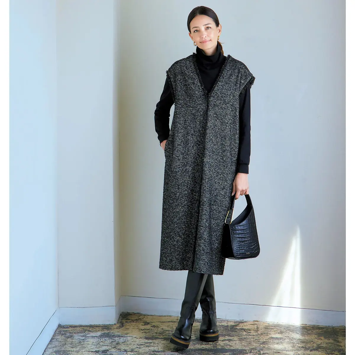 一枚で、レイヤードで。旬スタイリングのマの画像_3