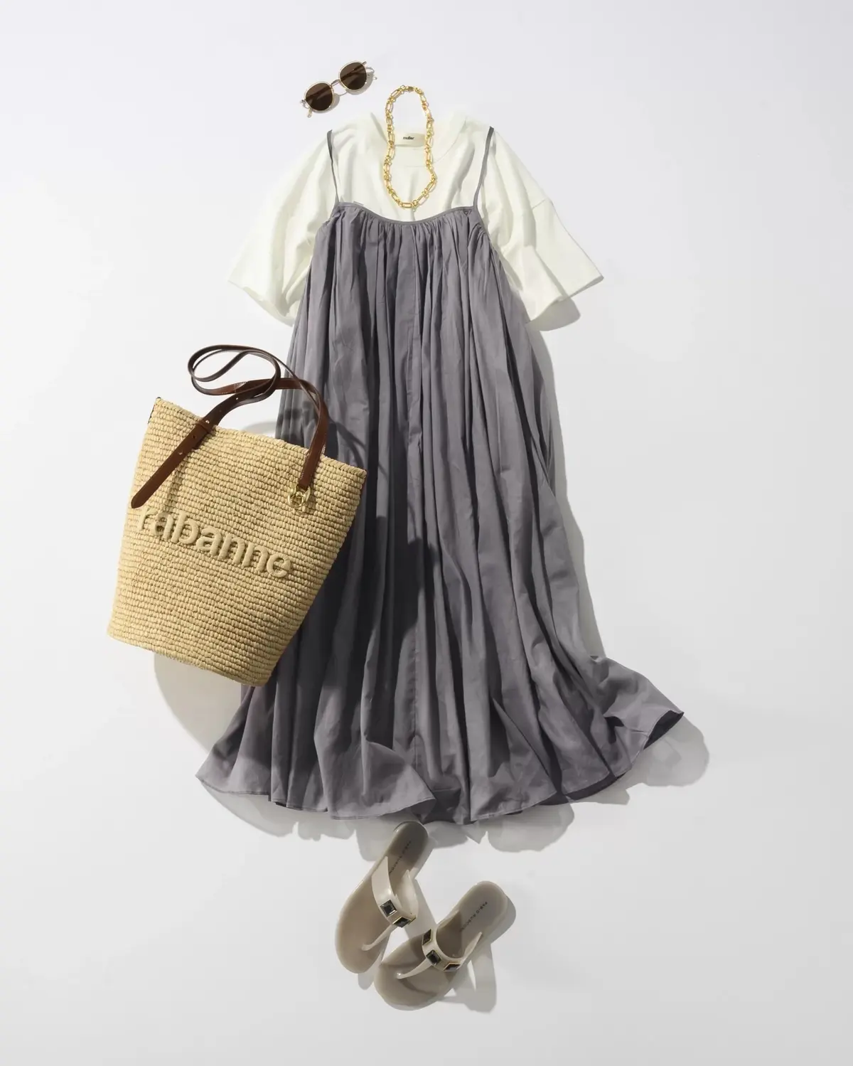 【50代Tシャツ7daysコーデ】体型カの画像_6