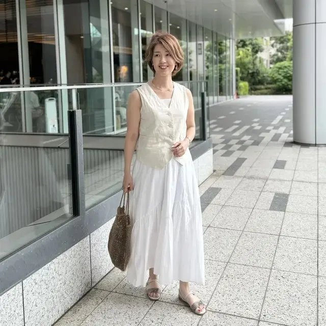 華組　スカートコーデ