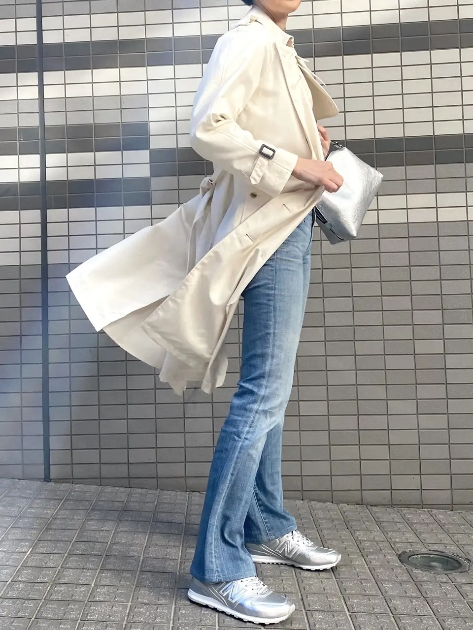 アラフィー華組ブロガー『スニーカーコーデ』大人カジュアルな着こなし