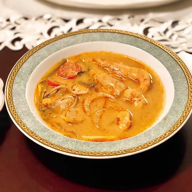 家族向けに辛さを調節 冬の定番トムヤムクン