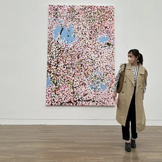 ダミアン・ハースト　母の桜