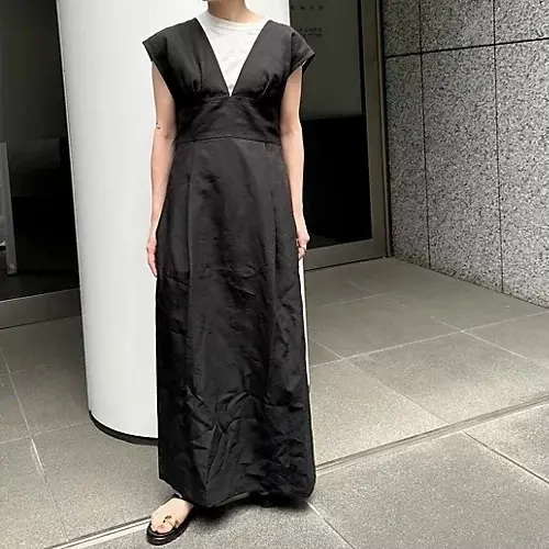 【50代 ワンピース】1枚で着映え、夏のの画像_15