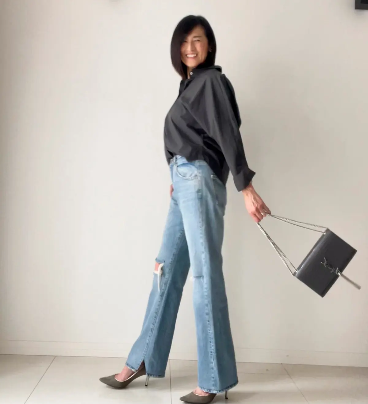 ZARAデニムで秋コーデの画像_4