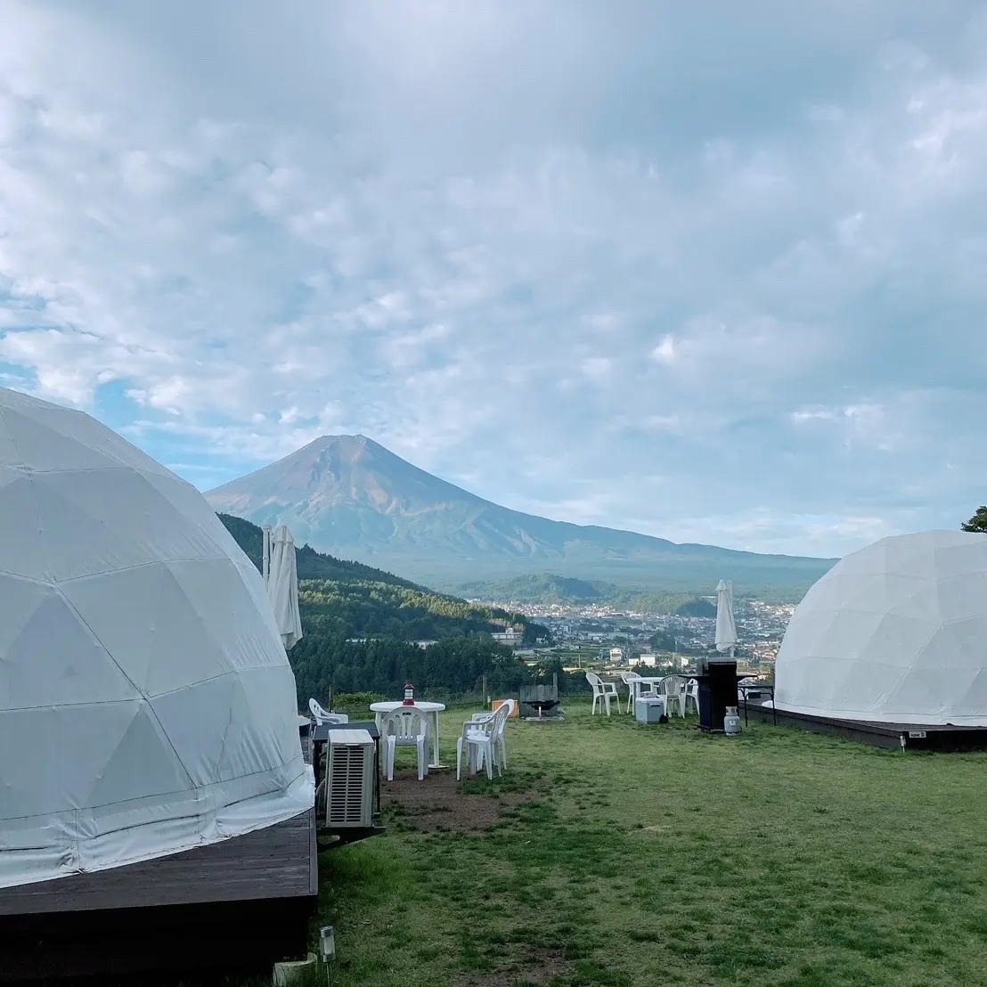 富士山の雄大な景色を眺めながらグランピンの画像_2