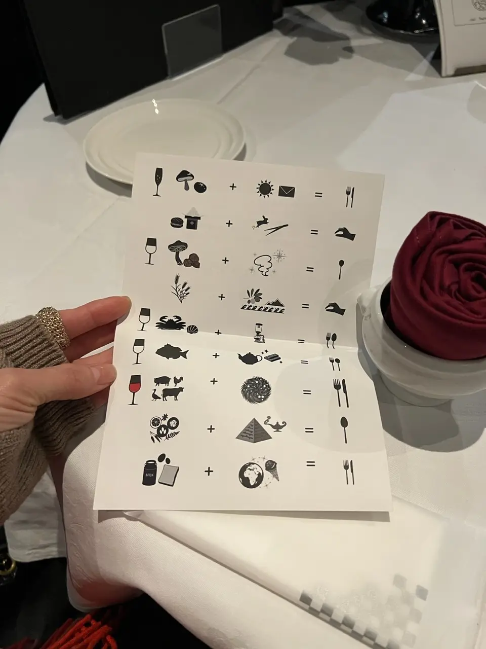 赤×紺カシミアストール♡五感で味わうクリの画像_3