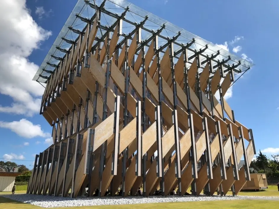 真庭市蒜山ミュージアム　隈 研吾展 ハコの画像_1