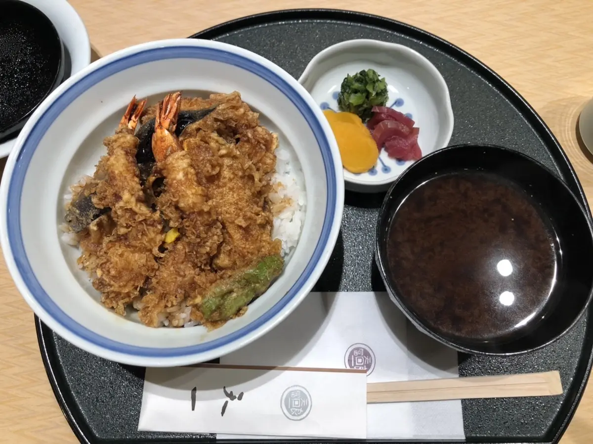 銀座天一の天丼