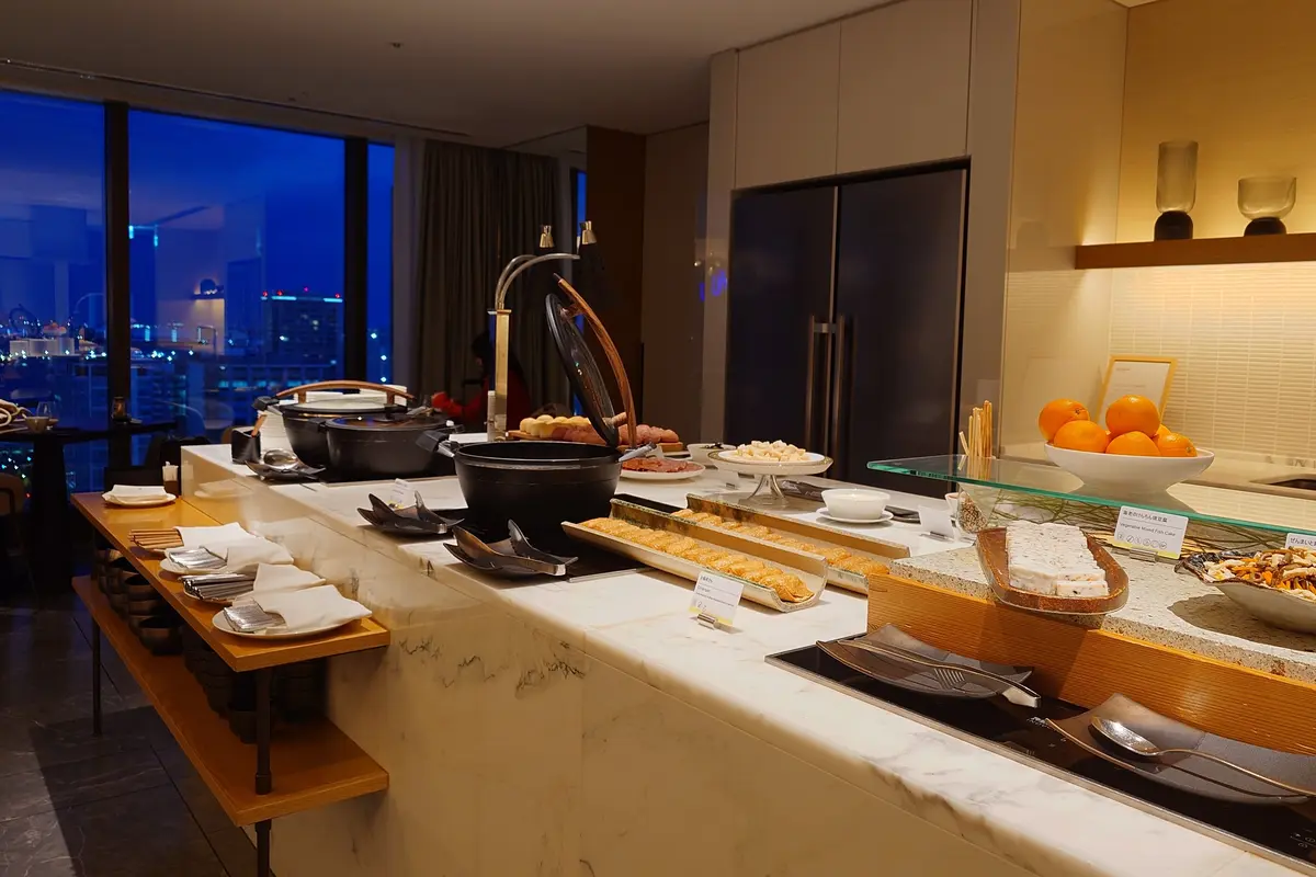 ウェスティンホテル横浜のクラブラウンジ