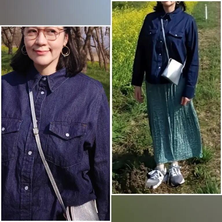 菜の花ロードファッション