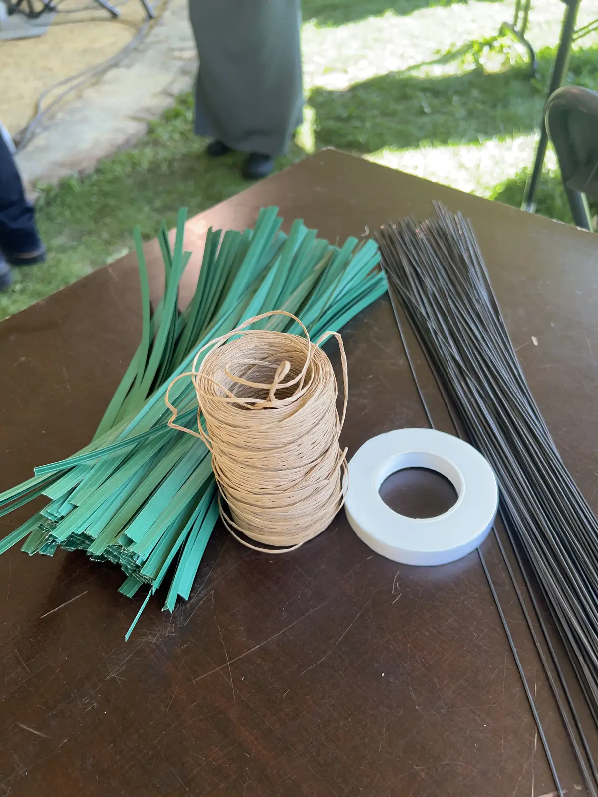 ブーケの資材　ブーケレッスン　　