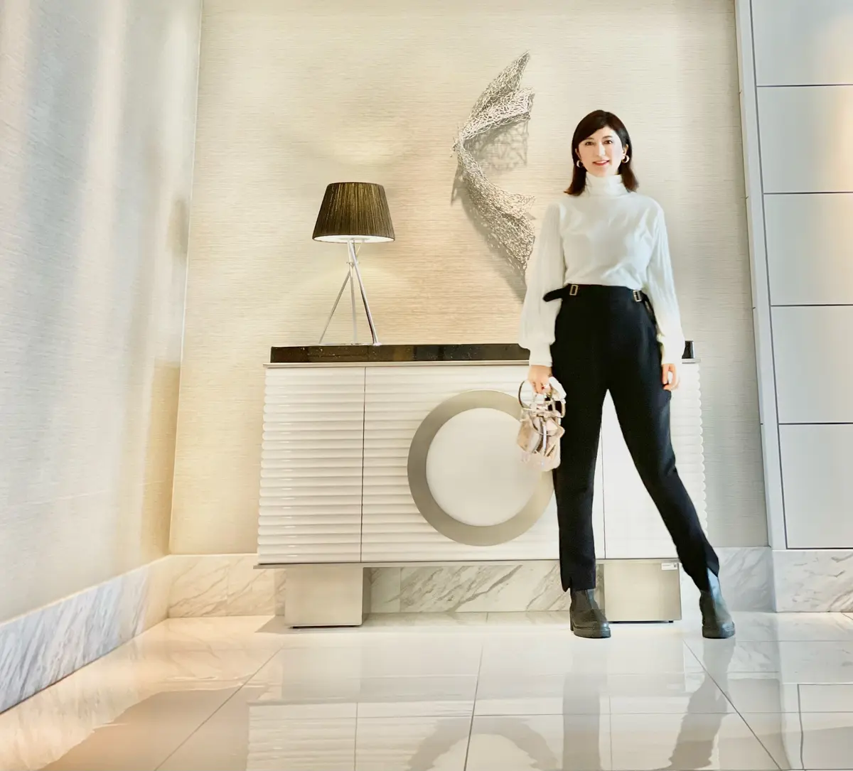 お気に入りニットでエクシブ有馬離宮への画像_2