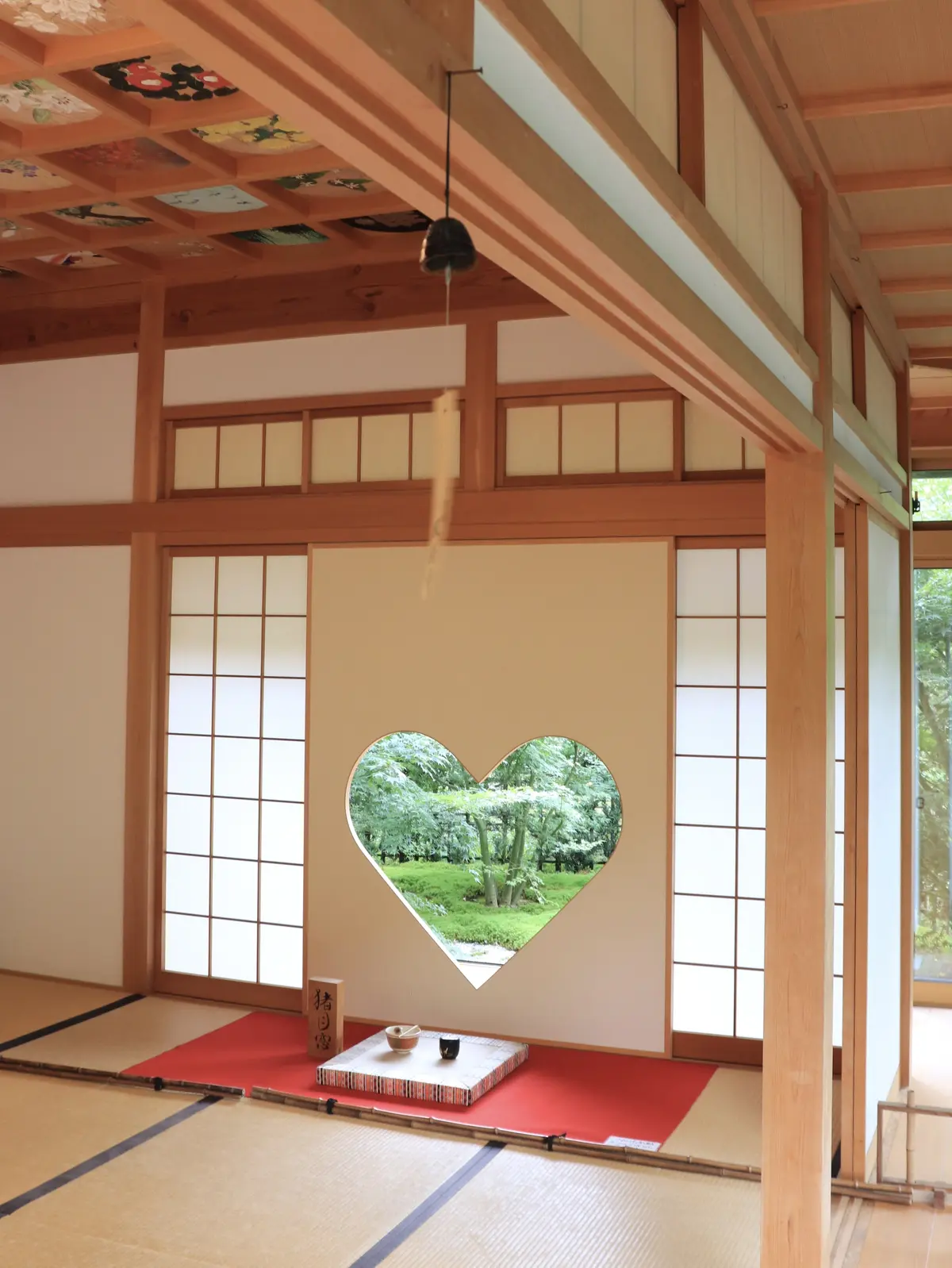  正寿院  京都　風鈴まつり　風鈴寺　猪目窓