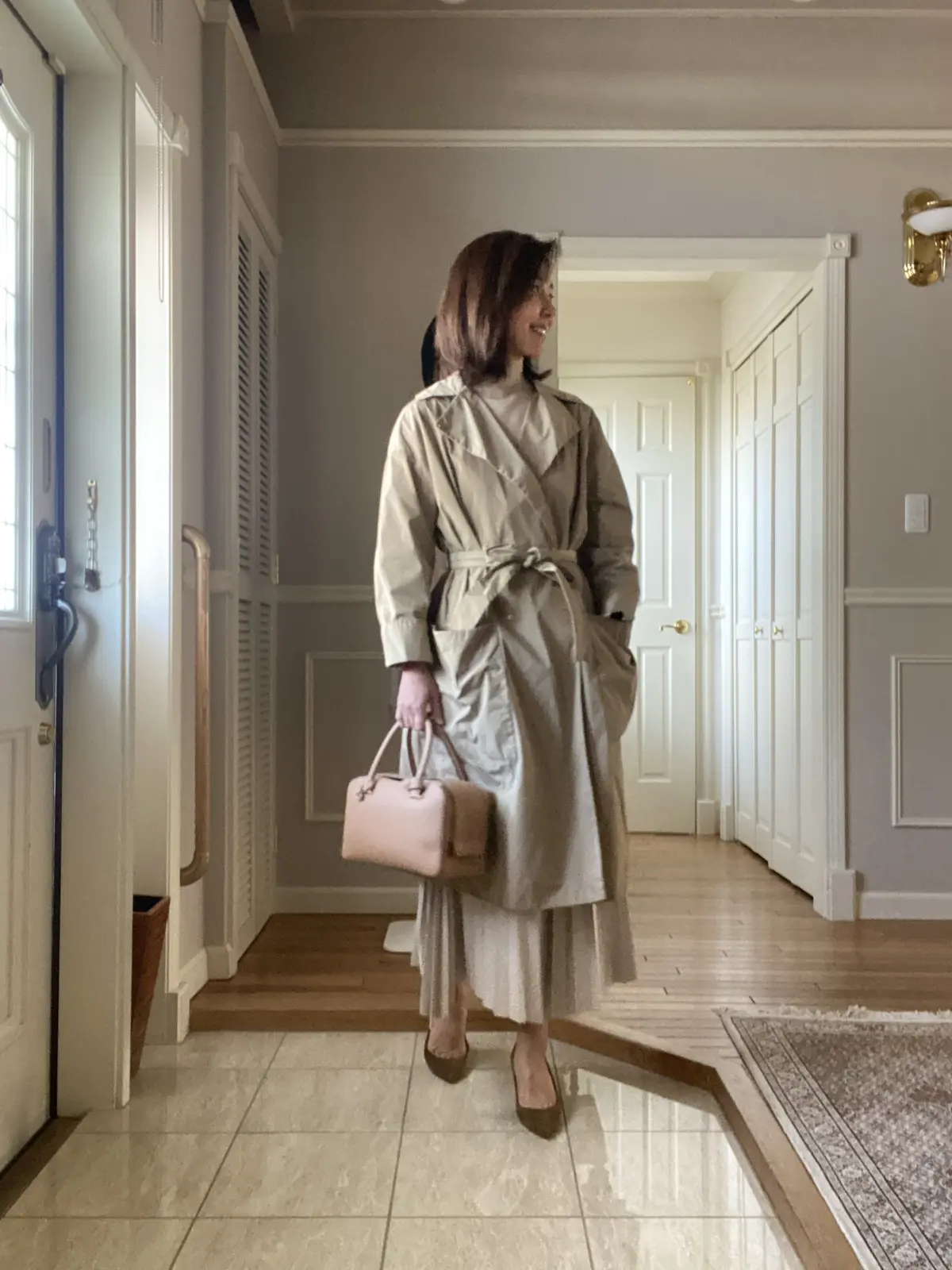 手持ちのベージュ服で色々コーデの画像_4