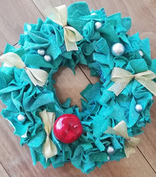 今年のクリスマスリースの画像_2