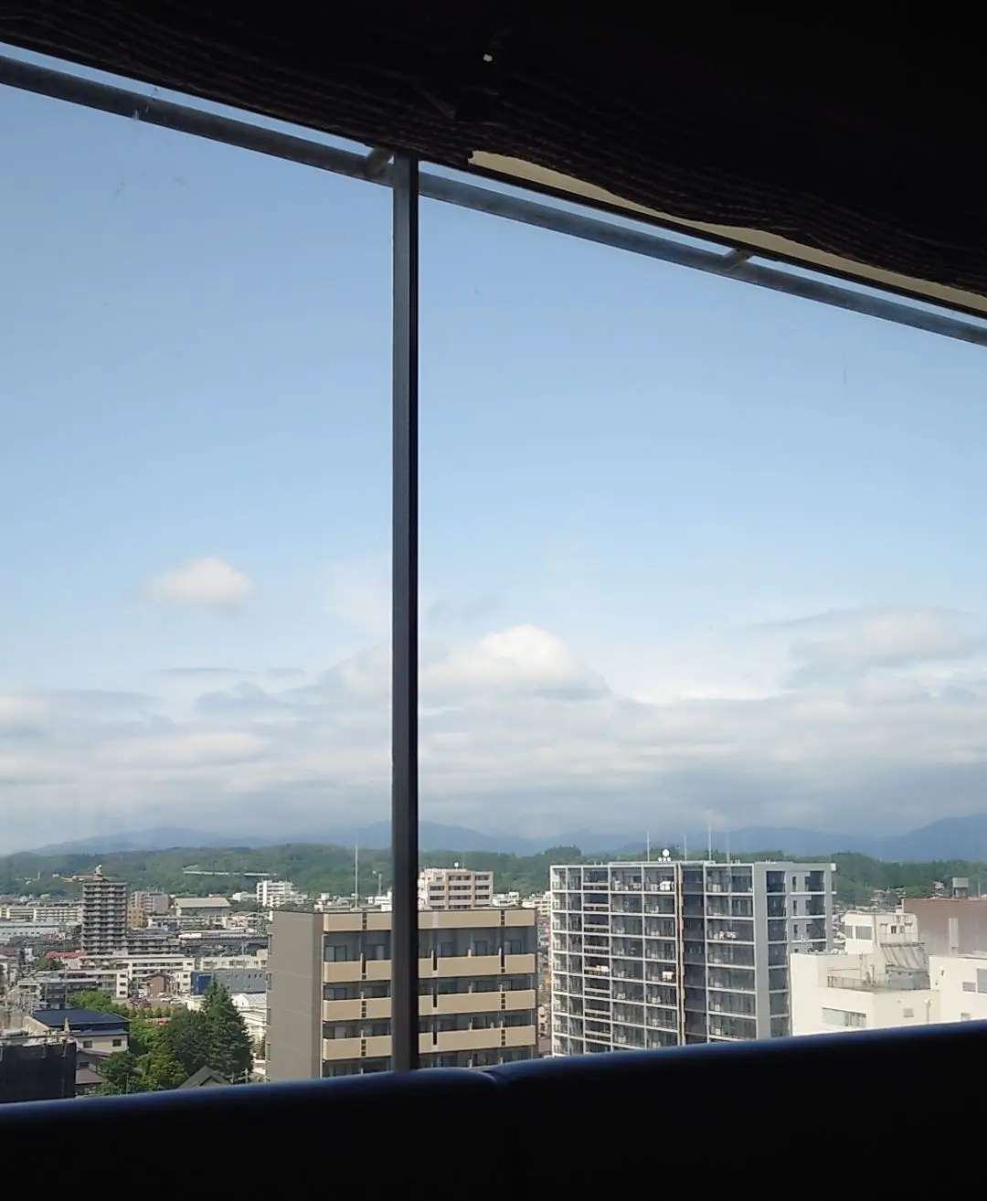 ブッフェランチ空桜からの景色