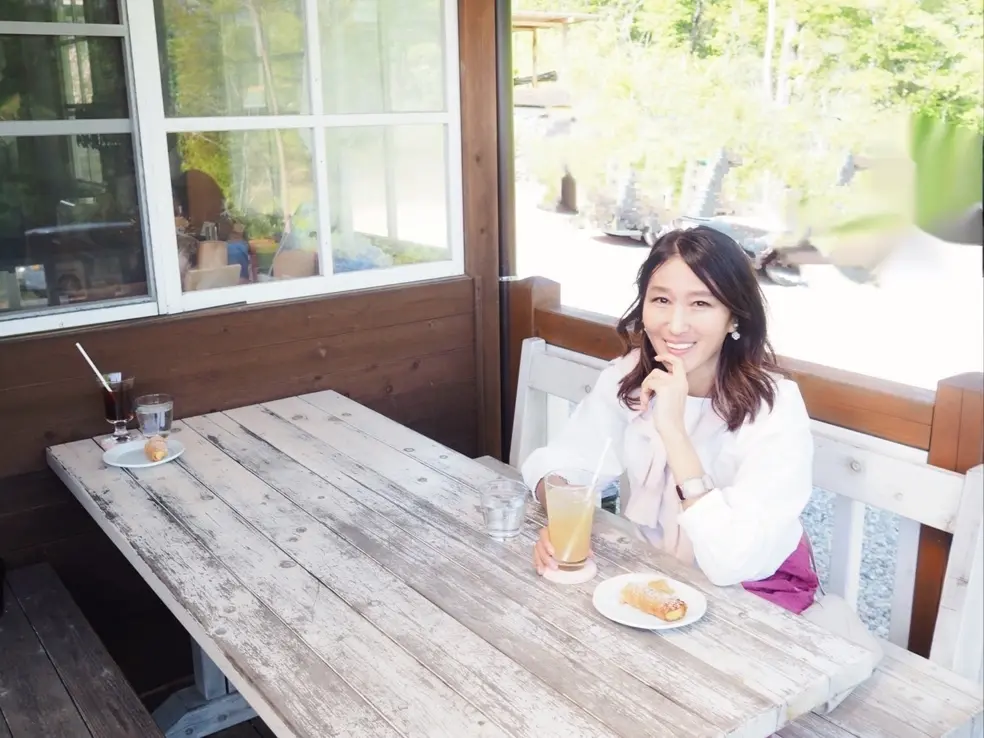 大自然に佇む山のベーカリーとハナモモの名の画像_11