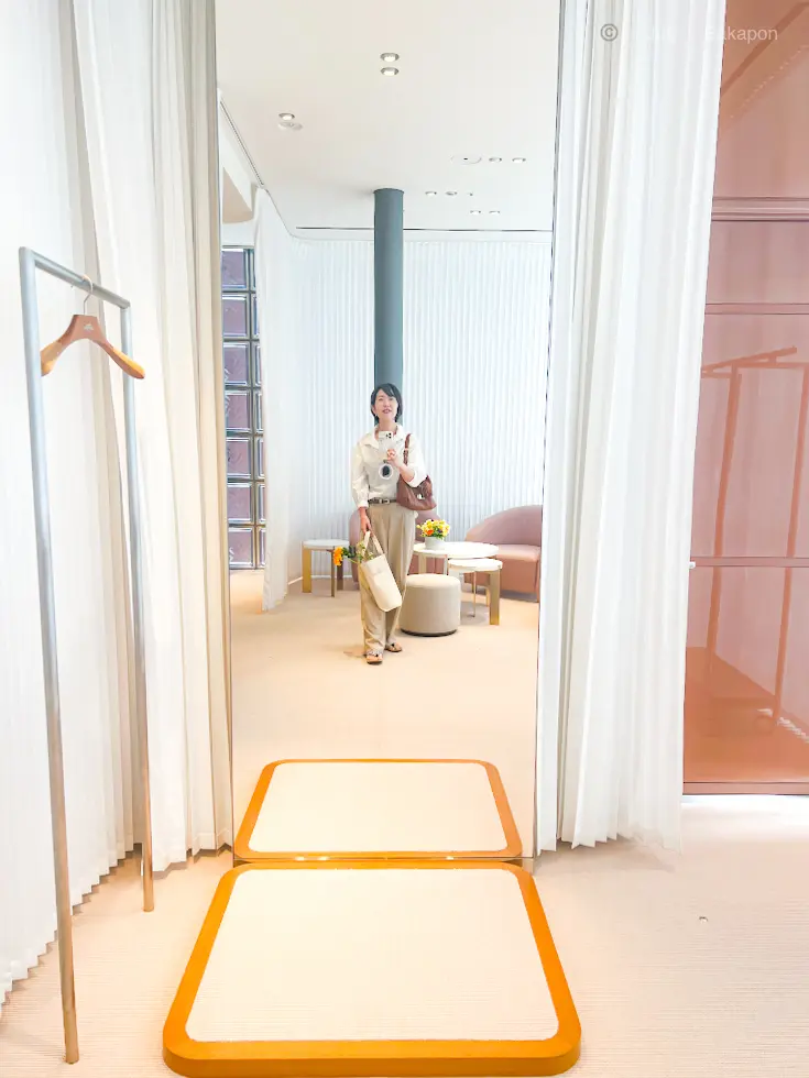 【HERMES】エルメス銀座店でフラヌーの画像_5