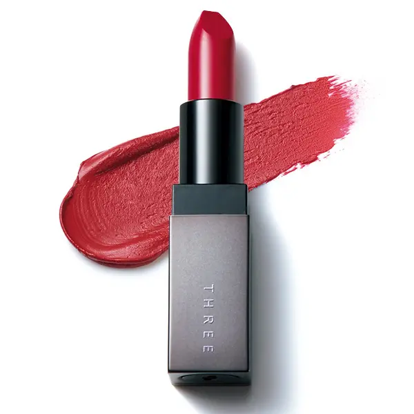 スリー　赤リップ