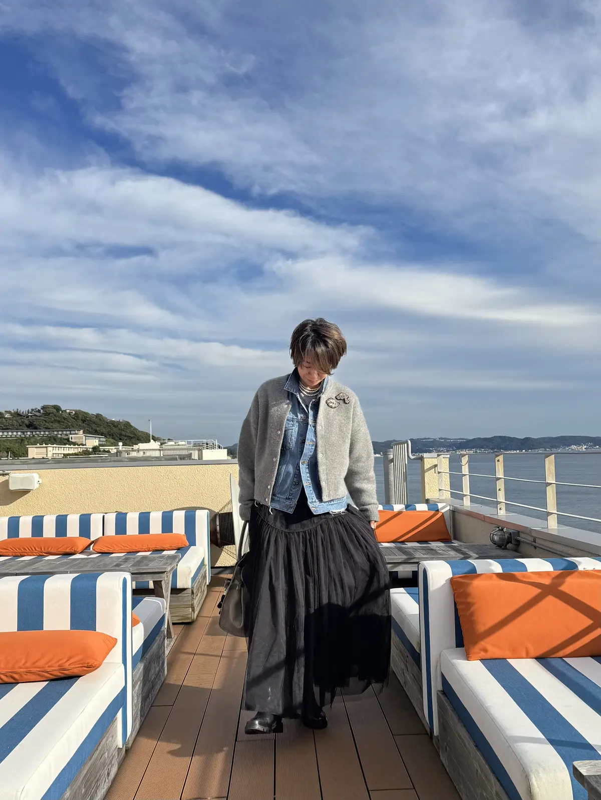 ハーフコートで秋の装いをアップデートの画像_7